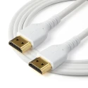 StarTech.com 1 m HDMI Cable 4K 60Hz HDMI 2.0 Male to Male White Jacket RHDMM1MPW