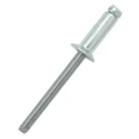 RS PRO Aluminium Blind Rivet 4.8 mm Dome Head Plain Finish DIN 7337 223-1140