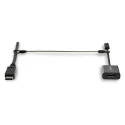 StarTech.com Security Cable Tether Laptop Lock Cable Lock for Dongles and Adapters CONNLOCKPK20