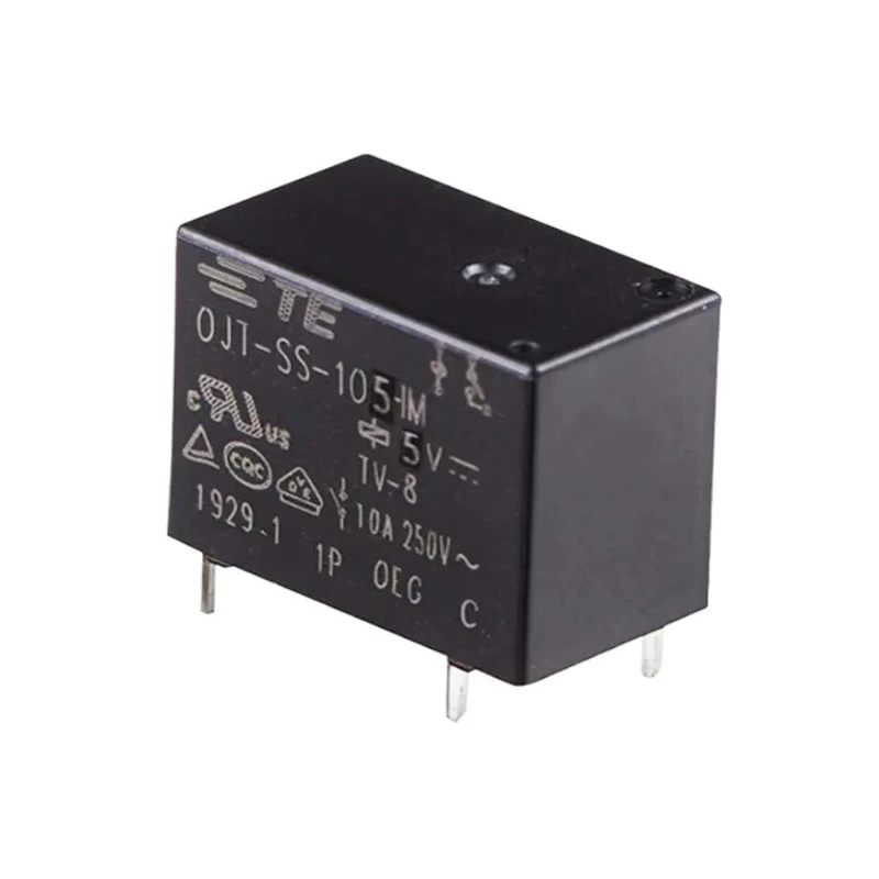 TE Connectivity PCB Relay 5V dc Coil 10A Switching Current SPST 2071556-6
