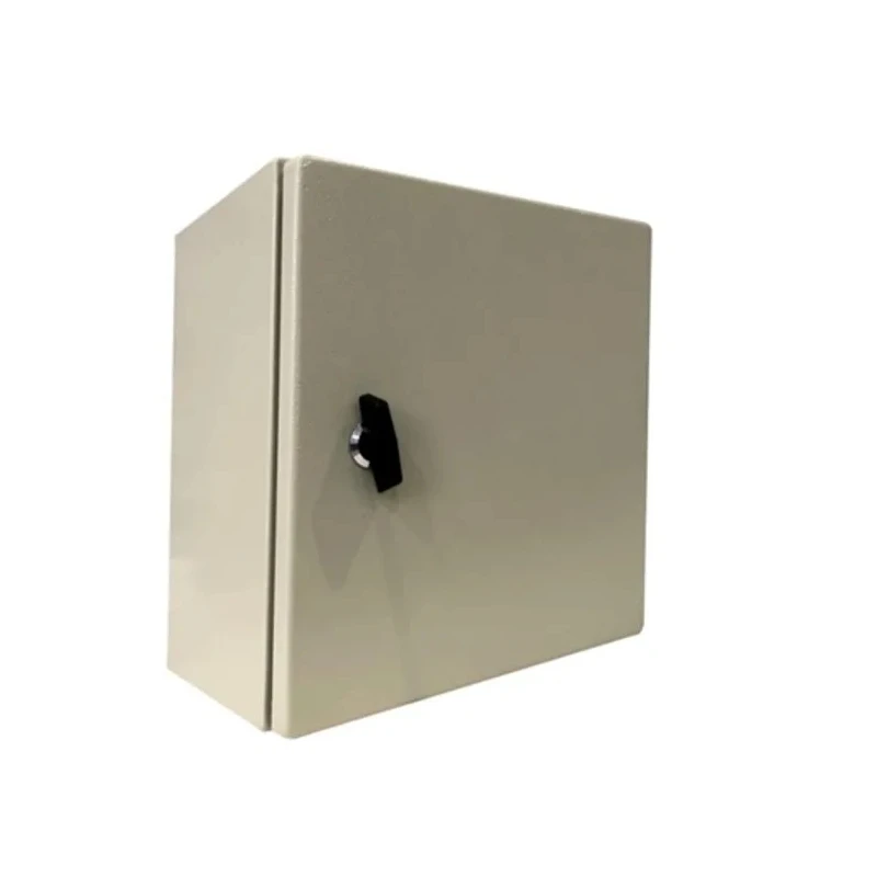 RS PRO Steel Wall Box IP66 300mm x 400mm x 210mm Zinc-Coated Steel Powder-Coated Grey IP66 Enclosure IP66