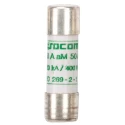 Socomec 10A Slow Cartridge Fuse 10 x 38 mm Industrial Voltage 690V 60130010
