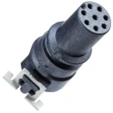 Amphenol Industrial M8 Series Circular Connector, 8 Contacts, Surface Mount, Socket Female, 30V 1.5A M8-08PFFT-EE0001