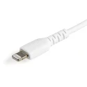 StarTech.com USB 2.0 Male USB Type A to Male Lightning Connector Cable White 300mm RUSBLTMM30CMW