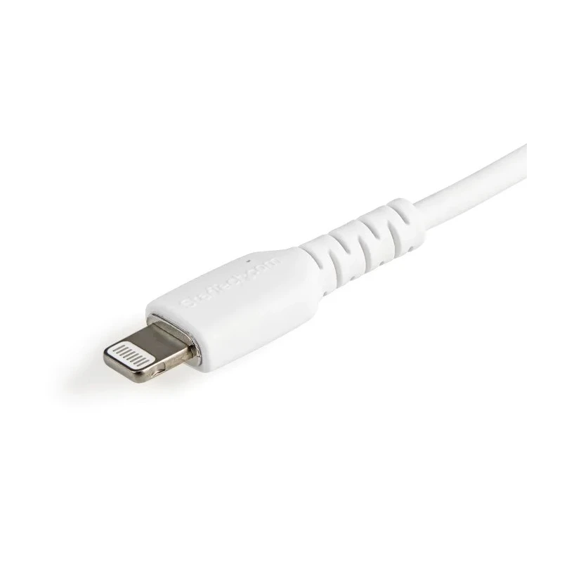 StarTech.com USB 2.0 Male USB Type A to Male Lightning Connector Cable White 300mm RUSBLTMM30CMW