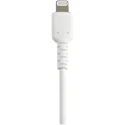 StarTech.com USB 2.0 Male USB Type A to Male Lightning Connector Cable White 300mm RUSBLTMM30CMW
