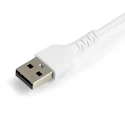 StarTech.com USB 2.0 Male USB Type A to Male Lightning Connector Cable White 300mm RUSBLTMM30CMW