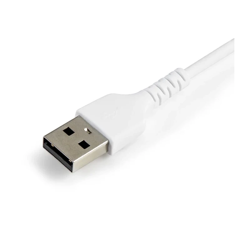 StarTech.com USB 2.0 Male USB Type A to Male Lightning Connector Cable White 300mm RUSBLTMM30CMW