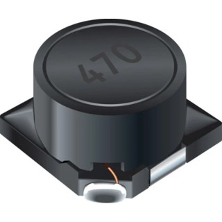 Bourns 7045 Shielded Wirewound Surface Mount Inductor Ferrite Core 10 μH 20% Tolerance 2A DC Current SRR7045