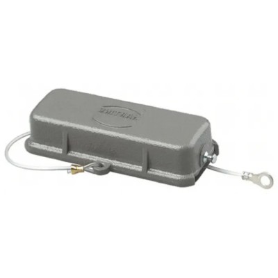 HARTING Protective Cover HAN 16A Series 2 Way Metal Grey 250V 09200165425