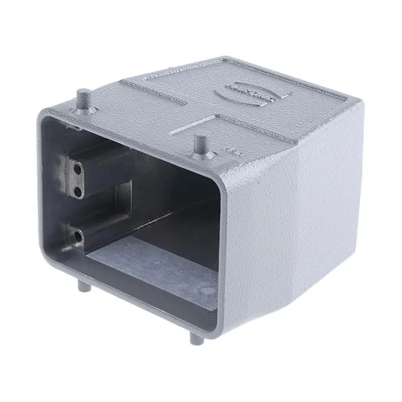 HARTING Han A Range Heavy Duty Power Connector Hood 2 Lever, Die Cast Aluminium Body, IP65, 32A 09200320420