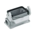 HARTING Han B Range Heavy Duty Power Connector Housing Surface Mount Die Cast Aluminium IP65 09300101291