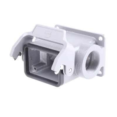 HARTING Han B Range Heavy Duty Power Connector Hood Surface Mount Die Cast Aluminium IP65 09300060292