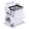 HARTING Han B Range Heavy Duty Power Connector Hood Surface Mount Die Cast Aluminium IP65 09300060292
