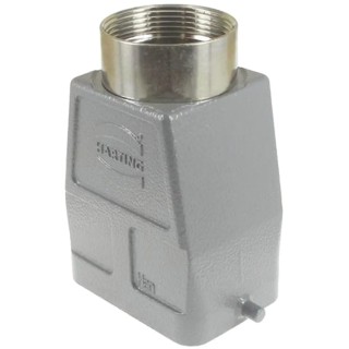 HARTING Han B Range Heavy Duty Power Connector Hood 1 Lever Die Cast Aluminium IP65 09300060443