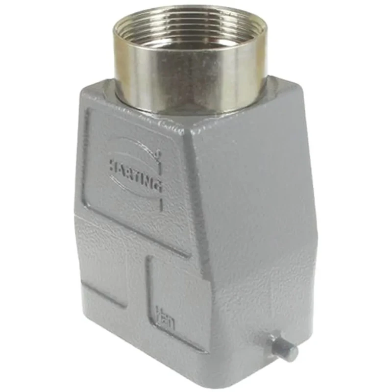 HARTING Han B Range Heavy Duty Power Connector Hood 1 Lever Die Cast Aluminium IP65 09300060443