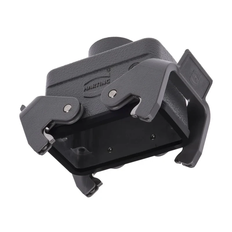 HARTING Han B Range Heavy Duty Power Connector Hood 2 Lever Die Cast Aluminium IP65 09300101731