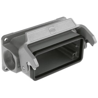 HARTING Heavy Duty Power Connector Housing Surface Mount Die Cast Aluminium IP65 09300161250