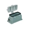 HARTING Han B Range Heavy Duty Power Connector Hood 2 Lever Surface Mount Die Cast Aluminium IP65 09300161220