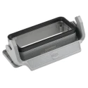 HARTING Han B Range Heavy Duty Power Connector Housing 16B Bulkhead Mount Die Cast Aluminium IP65 09300160307