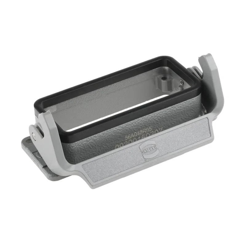 HARTING Han B Range Heavy Duty Power Connector Housing 16B Bulkhead Mount Die Cast Aluminium IP65 09300160307