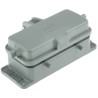 HARTING Han B Range Heavy Duty Power Connector Housing Bulkhead Mount Die Cast Aluminium IP65 2 Lever Locking 09300160302