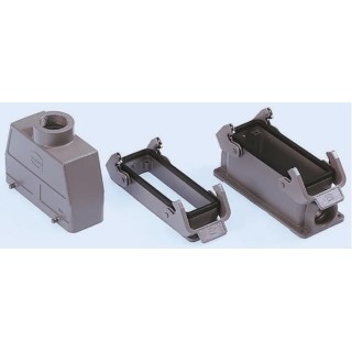 HARTING Han B Range Heavy Duty Power Connector Hood 2 Lever Die Cast Aluminium IP65 09300240730