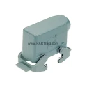HARTING Han B Range Heavy Duty Power Connector Hood, 2 Lever, Die Cast Aluminium Body, IP67 IP66 IP65, Model 09300241530