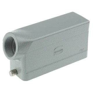 HARTING Heavy Duty Power Connector Hood 1 Lever Die Cast Aluminium IP65/IP66/IP67 24B 09300241540