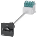 Siemens 4-Pole Panel Mount Non-Fused Switch Disconnector IP65 16A 7.5kW 