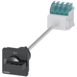 Siemens 4-Pole Panel Mount Non-Fused Switch Disconnector IP65 16A 7.5kW 