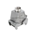 HARTING Han B Range Heavy Duty Power Connector Hood 2 Lever, Die Cast Aluminium Body, IP65, PG29 Thread Size 09300241731