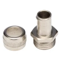 Adaptaflex Conduit Fitting Nickel Plated Brass 7.9 mm Nominal Size M16 Thread IP54 7TCA296020R0057 SP12/M16/A