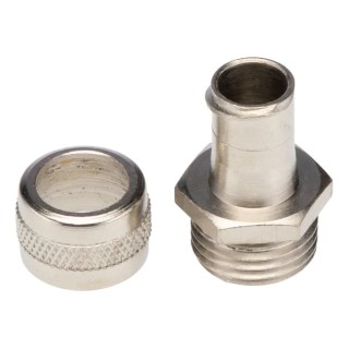 Adaptaflex Conduit Fitting Nickel Plated Brass 7.9 mm Nominal Size M16 Thread IP54 7TCA296020R0057 SP12/M16/A