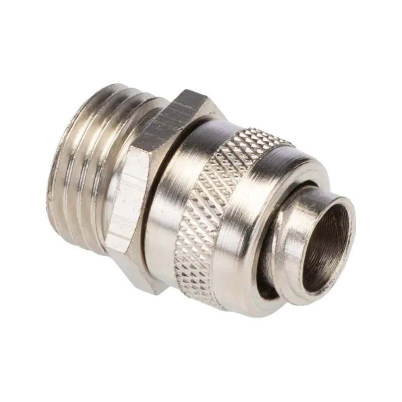 Adaptaflex Conduit Fitting Nickel Plated Brass 7.9 mm Nominal Size M16 Thread IP54 7TCA296020R0057 SP12/M16/A
