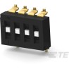 TE Connectivity Recessed Rotary Coded DIP Switch Surface Mount TDS04SGRSTU04