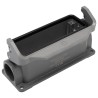 HARTING Han B Range Heavy Duty Power Connector Hood Surface Mount Die Cast Aluminium IP65 1 Lever 24B 09300241250