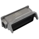 HARTING Han B Range Heavy Duty Power Connector Hood Surface Mount Die Cast Aluminium IP65 1 Lever 24B 09300241250