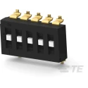 TE Connectivity Recessed Rotary Coded DIP Switch Surface Mount TDS05SGRSTR04