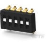 TE Connectivity Recessed Rotary Coded DIP Switch Surface Mount TDS05SGRSTR04
