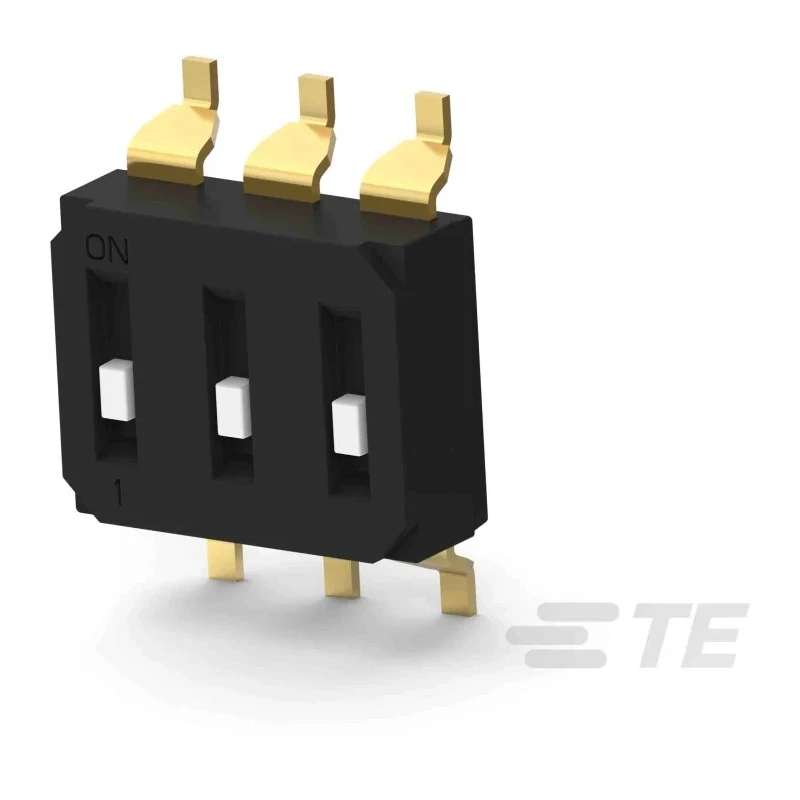 TE Connectivity Recessed Rotary Coded DIP Switch Surface Mount EDS03SGRSTU04Q
