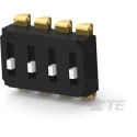 TE Connectivity Raised Rotary Coded DIP Switch Surface Mount EDS04SNNNTU04Q