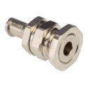 Adaptaflex Nickel Plated Brass Conduit Fitting 19.05 mm Nominal Size PG7 Thread IP54 Rating 7TCA296020R0041 SP10/PG7/B
