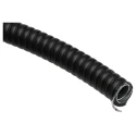 Adaptaflex Flexible PVC-Coated Galvanised Steel Conduit 10 mm Nominal Diameter, 10 m Length, Black SP10/BL/10M