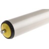 Interroll Plastic Round Conveyor Roller Spring Loaded 50 mm Dia. x 500 mm Length, Steel 10 mm Spindle, 530 11ELSAAJAC - 500