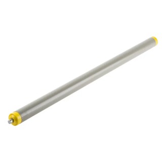 Interroll Plastic Round Conveyor Roller 20 mm Diameter x 400 mm Length, Spring Loaded Spindle 6 mm Steel, 5 11AYS20C03 - 400