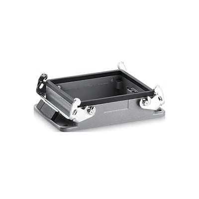 EPIC Heavy Duty Power Connector Housing Aluminium Alloy Body IP65 Rated 2 Lever Locking H-BE Series 10132000