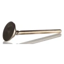 Nu-Tech Engineering Adjustable Foot M12, 55 mm Base Diameter, Nickel Plated Steel, 600 kg Static Load Capacity, 10° A070/005