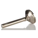 Nu-Tech Engineering M12 55 mm Diameter Adjustable Foot Nickel Plated Steel 450kg Static Load Capacity 10° Tilt Angle A070/002