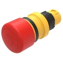 EAO Maintained Emergency Stop Push Button 16 mm Cutout Plastic Housing IP66 IP69K IP67 61-3440.4/1